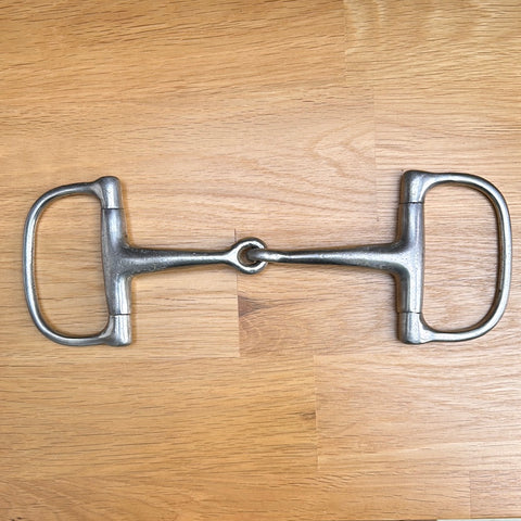 D ring single jointed snaffle