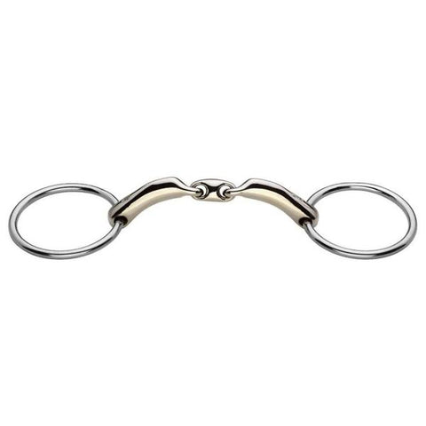 Sprenger Novocontact Loose Ring Snaffle double joint.