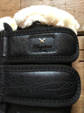 Kingsland Dolany Protection Boots Front from AJ's Equestrian Boutique, Hertfordshire, England
