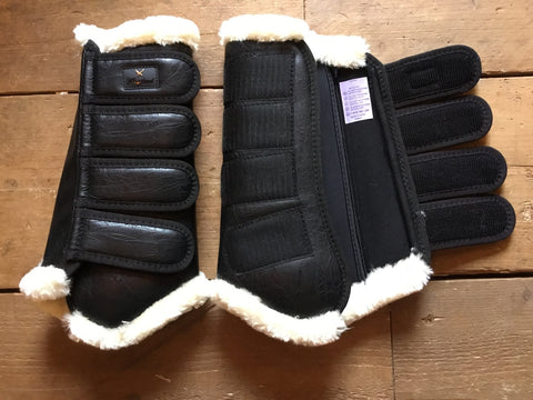 Kingsland Rubiosa Protection Boots Back from AJ's Equestrian Boutique, Hertfordshire, England