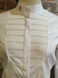 Cavalleria Toscana Sheer Stripe Long Sleeve Shirt from AJ's Equestrian Boutique, Hertfordshire, England