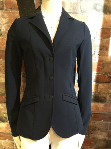 Cavalleria Toscana Perforated Blocks Collar Riding Jacket from AJ's Equestrian Boutique, Hertfordshire, England